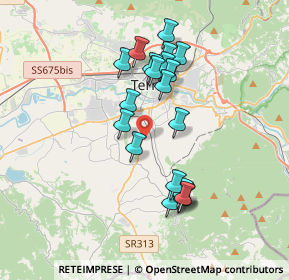 Mappa Strada Macchia di Bussone, 05100 Terni TR, Italia (3.406)