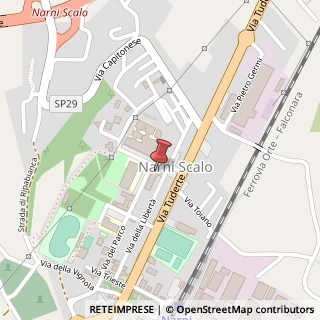 Mappa Via del Parco, 1a, 05035 Narni, Terni (Umbria)