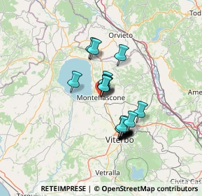 Mappa Via Donatori di Sangue, 01027 Montefiascone VT, Italia (11.1985)