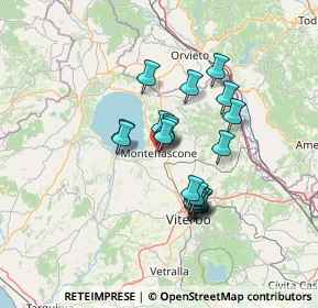 Mappa Via Donatori di Sangue, 01027 Montefiascone VT, Italia (11.044)