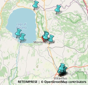 Mappa Via Donatori di Sangue, 01027 Montefiascone VT, Italia (10.4985)