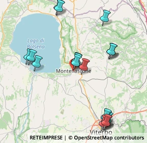Mappa Via Donatori di Sangue, 01027 Montefiascone VT, Italia (9.72)