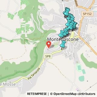 Mappa Via della Rocca, 01027 Montefiascone VT, Italia (0.6385)
