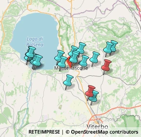 Mappa Via Trento, 01027 Montefiascone VT, Italia (6.1785)