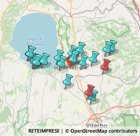 Mappa Via Trento, 01027 Montefiascone VT, Italia (6.001)