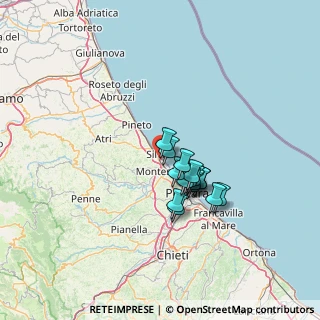 Mappa Via Piave, 64028 Silvi TE, Italia (10.0625)