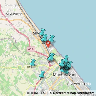 Mappa Via Piave, 64028 Silvi TE, Italia (2.0985)