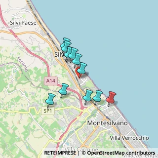 Mappa Via Piave, 64028 Silvi TE, Italia (1.42417)