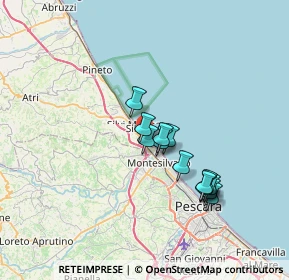 Mappa Via Piave, 64028 Silvi TE, Italia (5.98538)