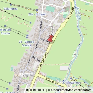 Mappa Via Pontiglia, 345, 23030 Livigno, Sondrio (Lombardia)
