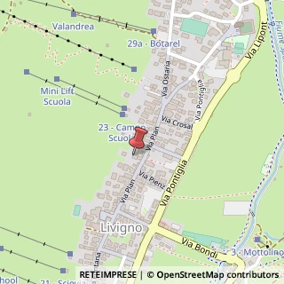 Mappa Via Plan, 201, 23041 Livigno, Sondrio (Lombardia)