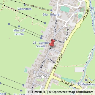 Mappa Via Plan, 264, 23030 Livigno, Sondrio (Lombardia)