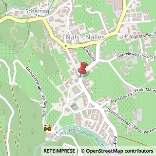 Mappa Via andreas hofer 28, 39010 Nalles, Bolzano (Trentino-Alto Adige)