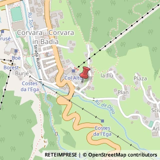 Mappa Strada Col Alt, 105, 39033 Corvara in Badia, Bolzano (Trentino-Alto Adige)