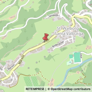 Mappa Frazione Santa Valburga, 172, 39016 Santa Valburga BZ, Italia, 39016 Ultimo, Bolzano (Trentino-Alto Adige)