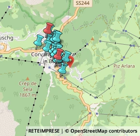 Mappa Strada Col, 39033 Corvara In Badia BZ, Italia (0.6155)