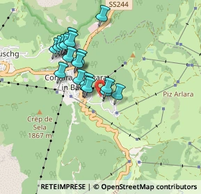 Mappa Strada Col, 39033 Corvara In Badia BZ, Italia (0.7295)