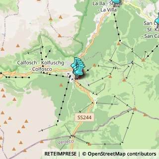 Mappa Strada Pé de Corvara, 39033 Corvara In Badia BZ, Italia (2.23364)