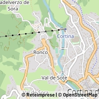 Mapa Cortina d'Ampezzo