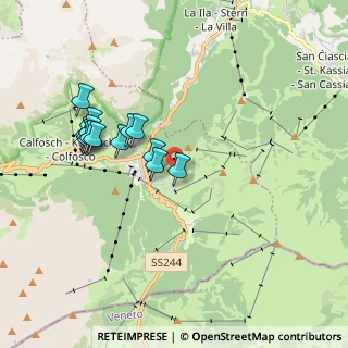 Mappa Corvara In Badia, 39033 Corvara in Badia BZ, Italia (1.70571)