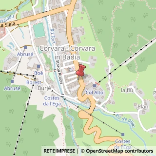 Mappa Strada Col Alt, 74, 39033 Corvara in Badia, Bolzano (Trentino-Alto Adige)