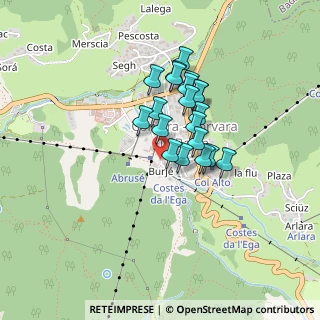 Mappa Strada Burjé, 39033 Corvara In Badia BZ, Italia (0.3115)