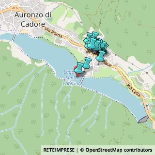 Mappa Lago di Auronzo, 32041 Auronzo di Cadore BL, Italia (0.36923)