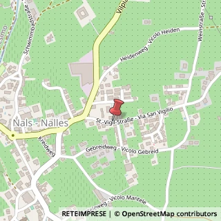 Mappa Via San Vigilio, 5, 39010 Nalles, Bolzano (Trentino-Alto Adige)