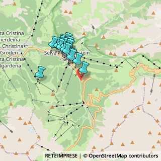 Mappa Strada Plan, 39048 Selva di Val Gardena BZ, Italia (1.53824)
