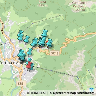 Mappa FRAZIONE, 32043 Cortina d'Ampezzo BL, Italia (0.82462)