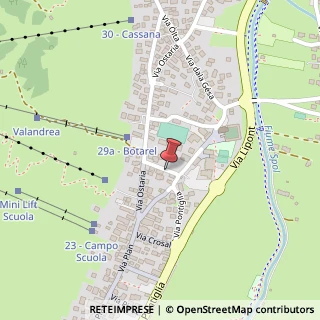 Mappa Via botarel, 23030 Livigno, Sondrio (Lombardia)