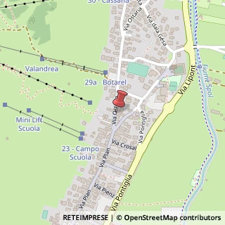 Mappa Via Ostaria, 76, 23041 Livigno, Sondrio (Lombardia)