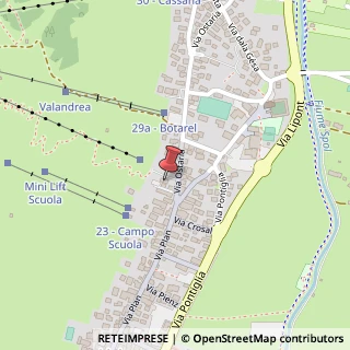 Mappa Via Ostaria, 47, 23030 Livigno, Sondrio (Lombardia)