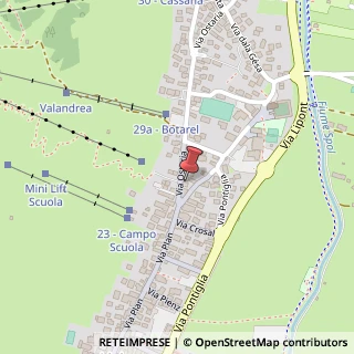 Mappa Via Ostaria, 62, 23030 Livigno, Sondrio (Lombardia)