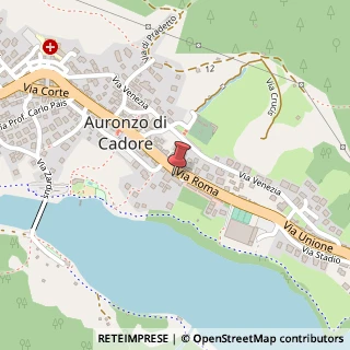 Mappa Via Roma, 24, 32041 Auronzo di Cadore, Belluno (Veneto)