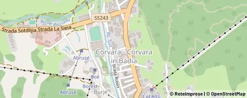 Mappa Corvara