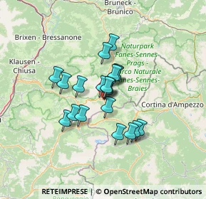 Mappa Str. Sotscores, 39033 Corvara In Badia BZ, Italia (9.027)