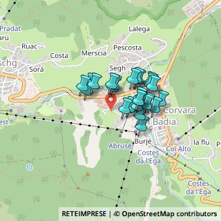 Mappa Str. Sotscores, 39033 Corvara In Badia BZ, Italia (0.26923)