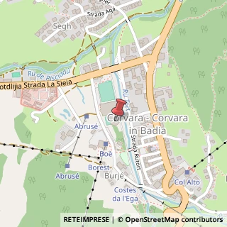 Mappa Strada Burjé, 5, 39033 Corvara in Badia, Bolzano (Trentino-Alto Adige)