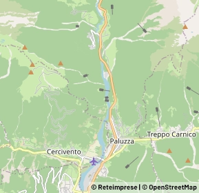 Mappa 33026 Paluzza UD, Italia (1.548)