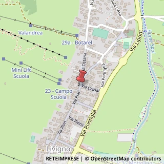Mappa Via Plan, 369, 23030 Livigno, Sondrio (Lombardia)