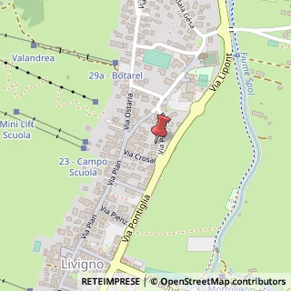 Mappa Via Pontiglia, 49, 23030 Livigno, Sondrio (Lombardia)