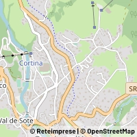 Mapa Cortina d'Ampezzo