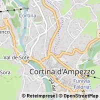 Mapa Cortina d'Ampezzo