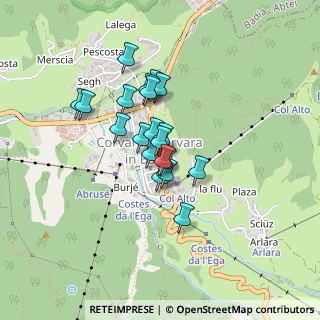 Mappa Strada Col Alt, 39033 Corvara In Badia BZ, Italia (0.292)