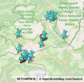 Mappa Str. Burjé, 39033 Corvara In Badia BZ, Italia (7.86278)