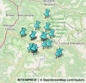 Mappa Str. Burjé, 39033 Corvara In Badia BZ, Italia (9.8205)