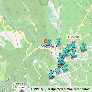 Mappa Via Prissiano, 39010 Nalles BZ, Italia (0.5875)