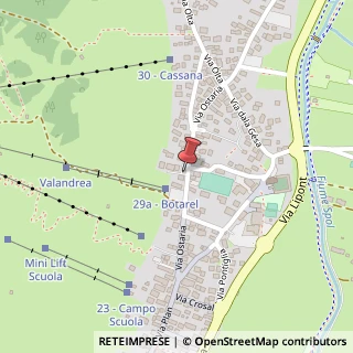 Mappa Via Ostaria, 51, 23030 Livigno, Sondrio (Lombardia)