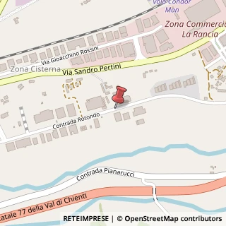 Mappa Via Cristoforo Colombo, 37, 62029 Tolentino, Macerata (Marche)